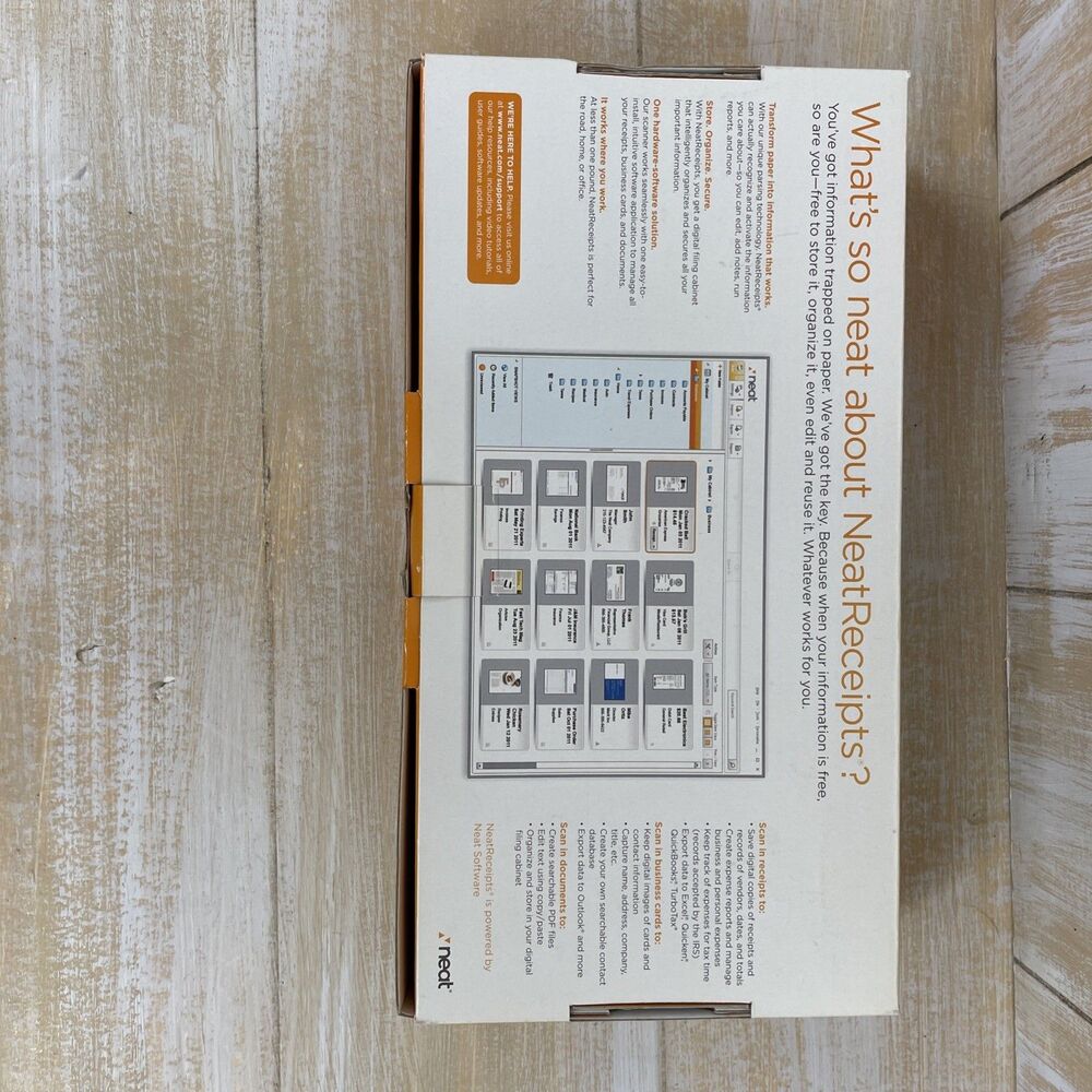 NeatReceipts Mobile Scanner + Digital Receipt Filing System Scanner - Picture 6 of 8